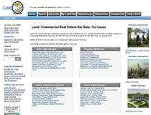 Tablet Screenshot of land.net